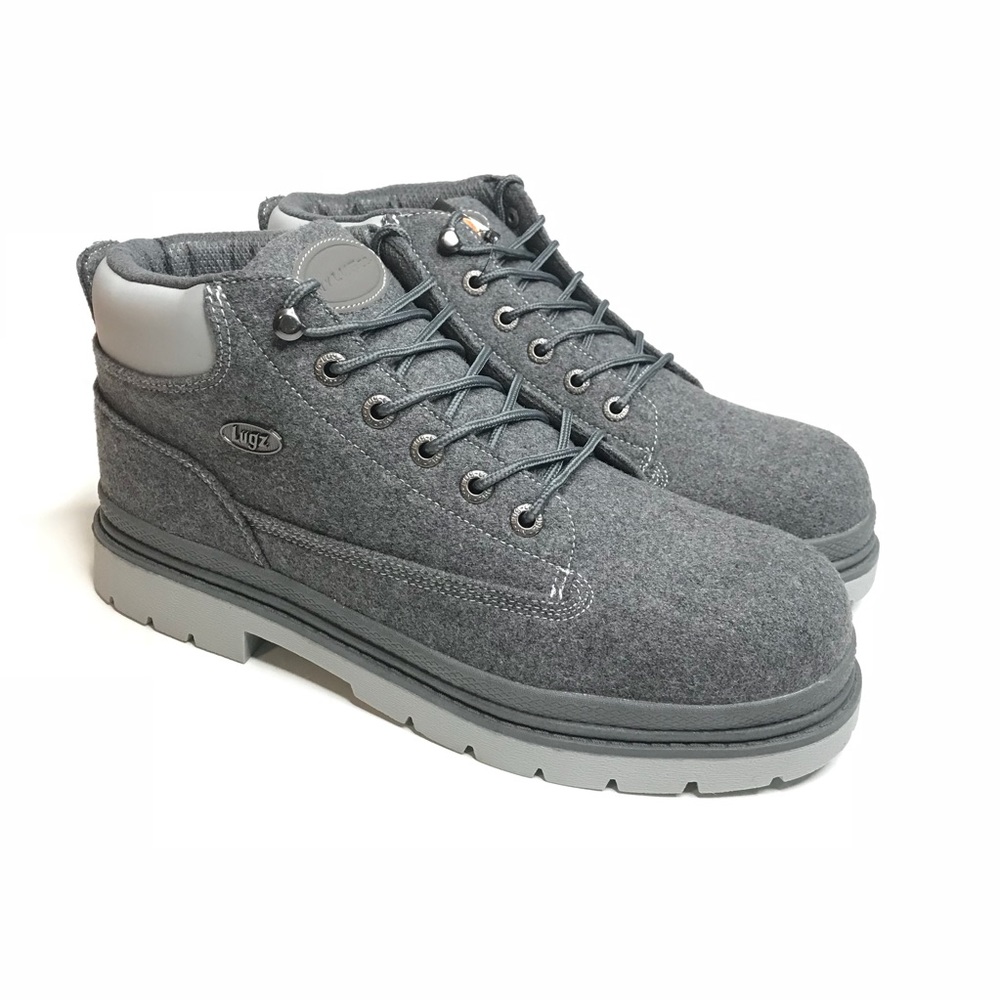 Lugz Grey Fabric Boot NWT